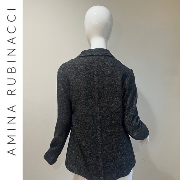 Amina Rubinacci Italy Cashmere Wool Blazer Jacket - Picture 6 of 13